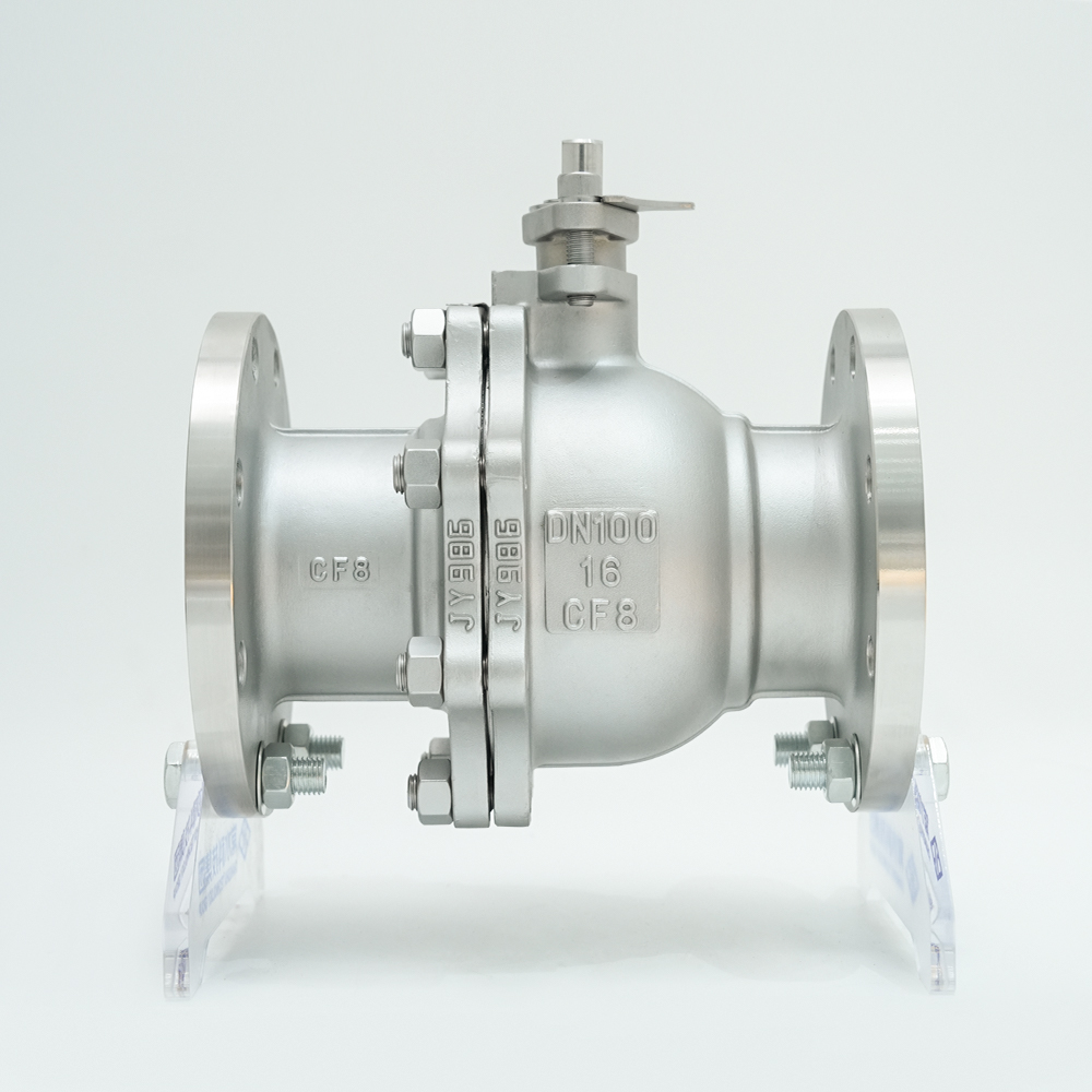 স্টেইনলেস স্টীল ফ্ল্যাঞ্জ বল ভালভ Q41F-16P